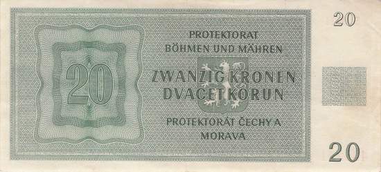 20 Kronen 1944 ro.563a VF+